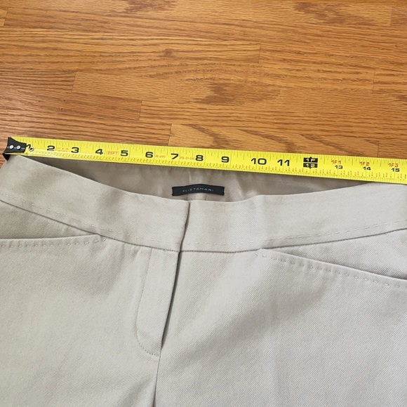 Elie Tahari Khaki pants Size 8 - Picture 4 of 11